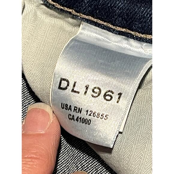 NWT DL1961 Womens Denim Jeans 32 Bridget Boot High Rise Instasculpt Crop Stretch - Picture 7 of 15